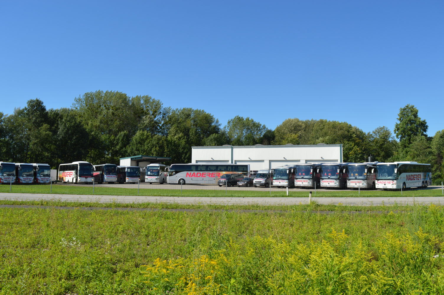 Bus fleet for rent