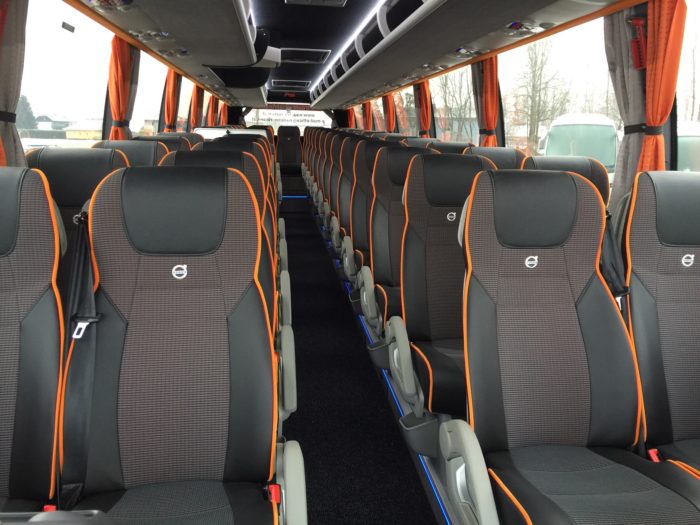 Volvo 9700H 50 Seater EURO 6 Engine Inside